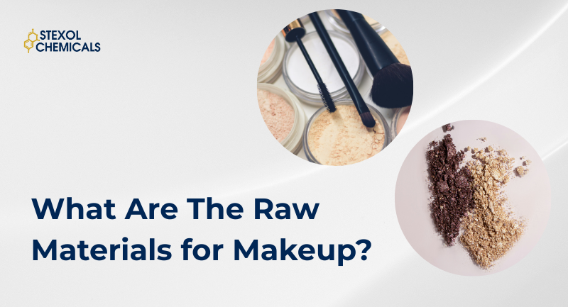 what are the raw materials for makeup?