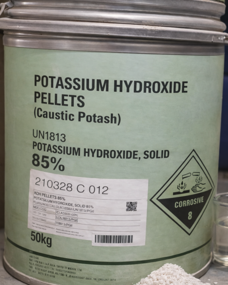 Potassium Hydroxide pellets