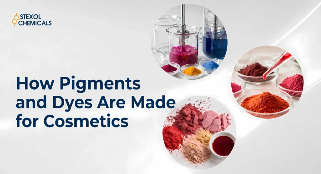 How Pigments and Dyes Are Made for Cosmetics
