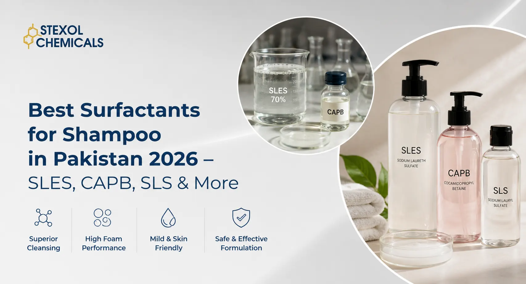 Best Surfactants for Shampoo in Pakistan