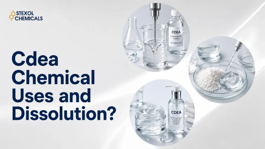 CDEA Chemical Uses and Dissolution