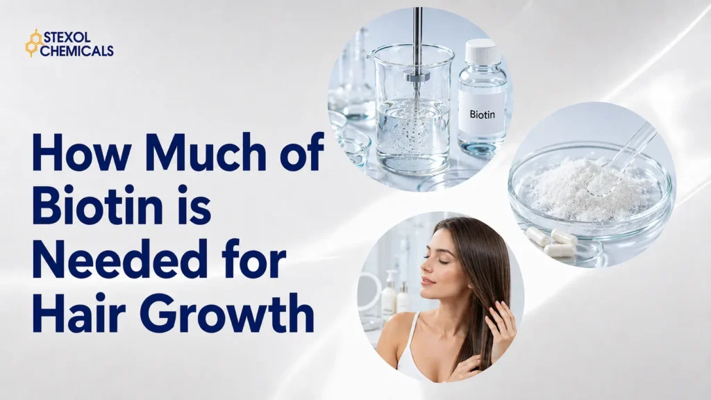 Discover the recommended daily biotin dosage for hair health, when higher doses are safe, and why megadoses only help if you're deficient.