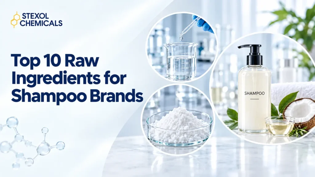 top 10 raw ingredients for shampoo brands